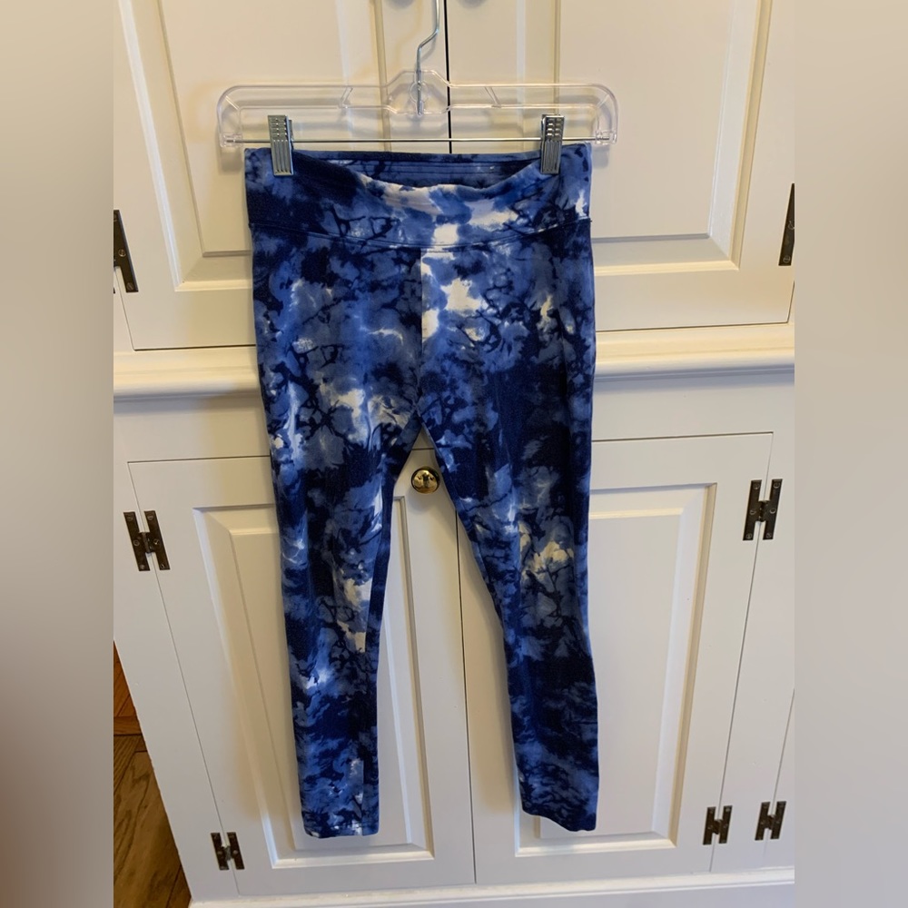 Justice Girls Tie Dye Pattern Leggings